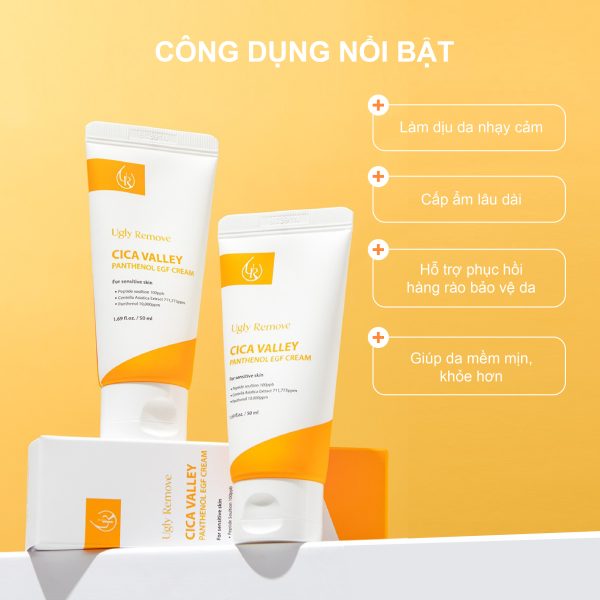 Alternative view of Kem phục hồi UGLY REMOVE CICA VALLEY PANTHENOL REPAIR CREAM