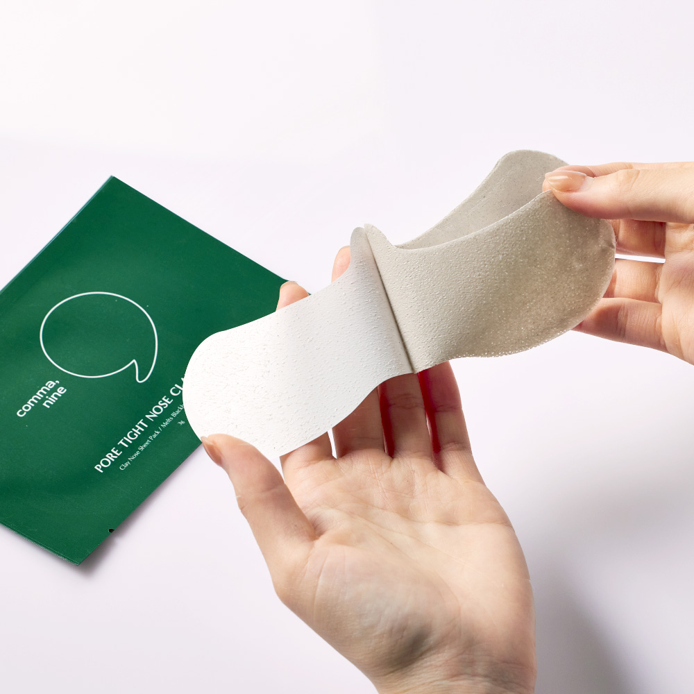 Mặt nạ đất sét se khít lỗ chân lông vùng mũi COMMA, NINE PORE TIGHT NOSE CLAY PACK 3G/4EA