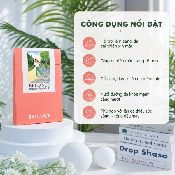 Alternative view of Mặt Nạ Làm Sáng Da Biolance Brightening Mask 1BOX/5EA