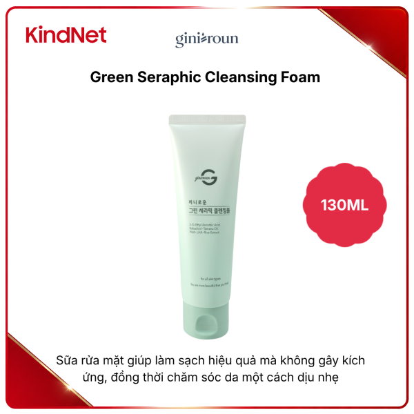 Sữa Rửa Mặt Ginieroun 130ML