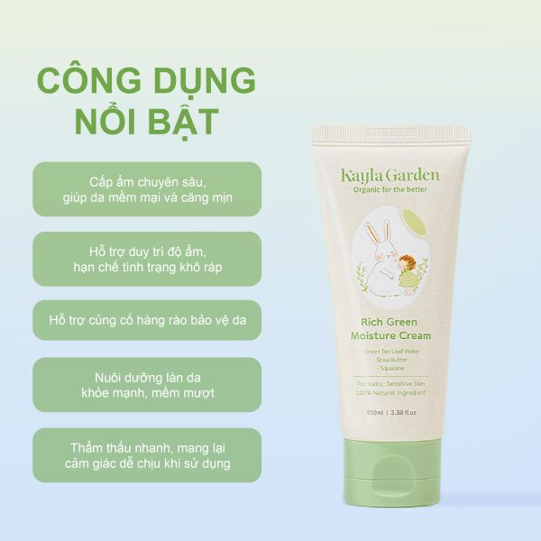 Alternative view of Kayla Garden Rich Green Moisture Cream 100ML