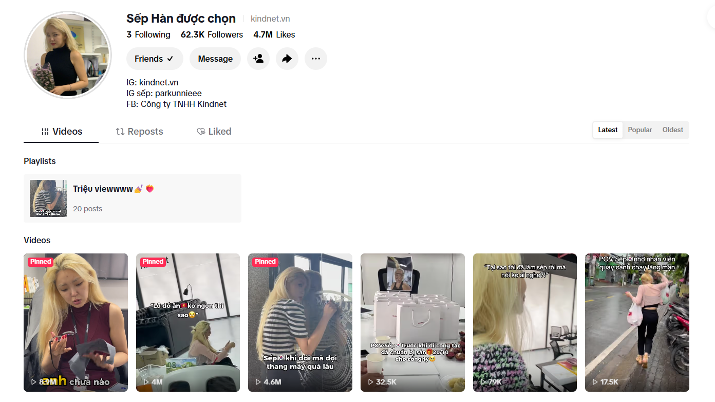 KindNet TikTok