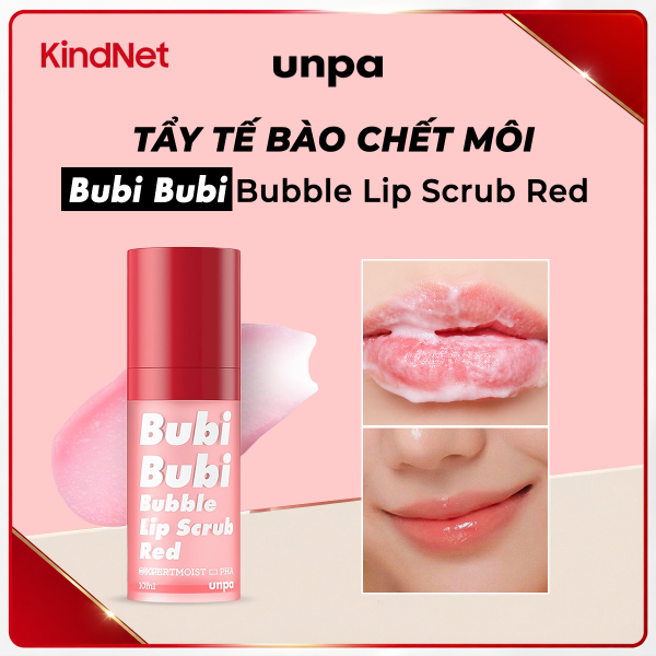 Bubi Bubi Bubble Lip Scrub RED 10ML