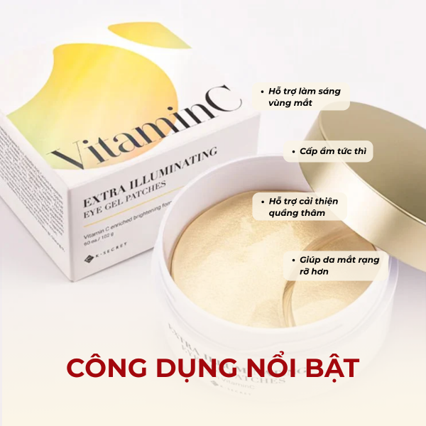 Alternative view of K-Secret Extra Illuminating Eye Gel Patches 60EA/102G