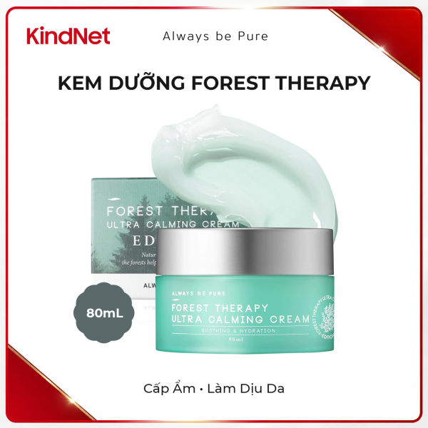 Kem dưỡng làm dịu và cấp ẩm Always Be Pure Forest Therapy Ultra Calming 80ML