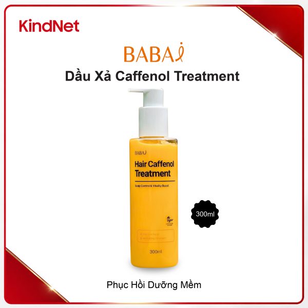 Dầu xả BABAI Hair Caffenol Treatment 300ml