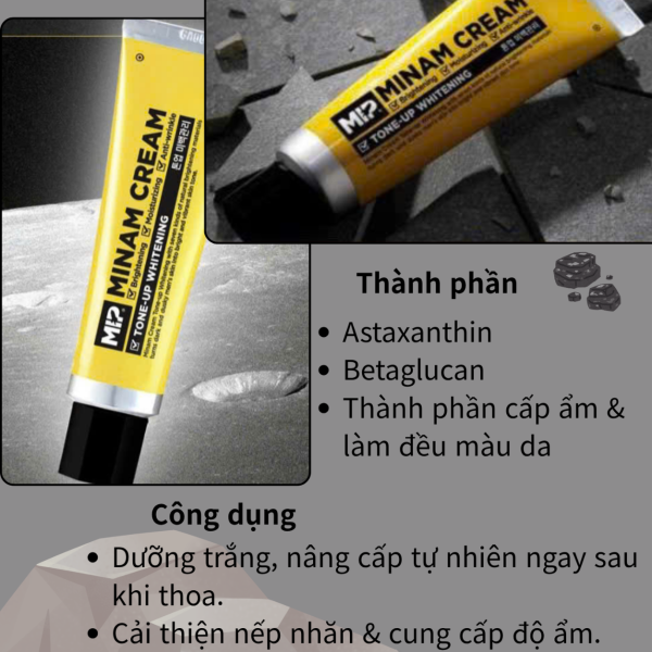 Alternative view of Minam Cream Tone-Up Whitening 50ML