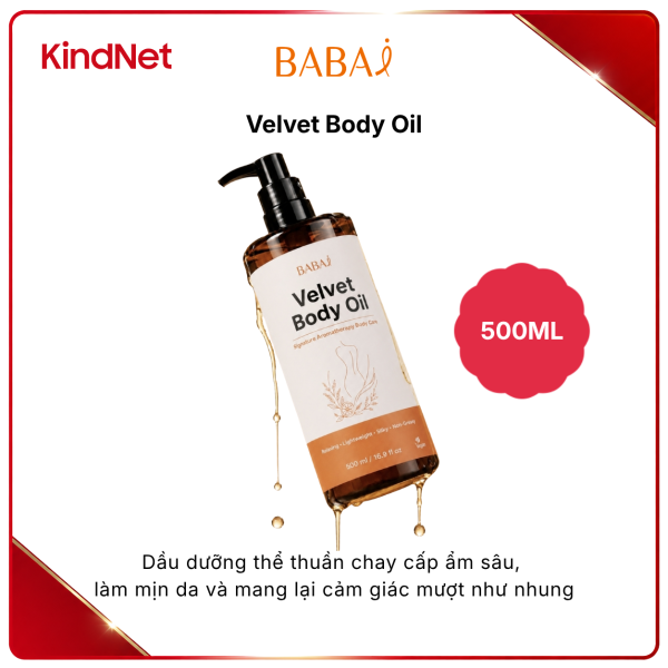 BABAI Velvet Body Oil 500ML