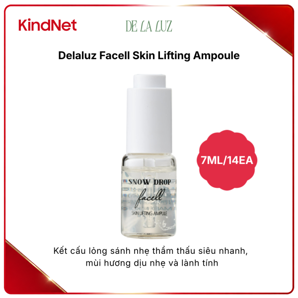 Ampoule nâng cơ da Delaluz Facell Skin Lifting Ampoule