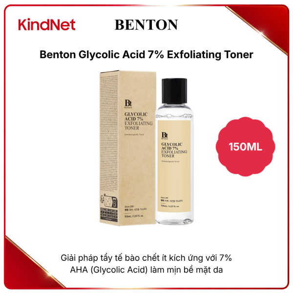 Benton Glycolic Acid 7% Exfoliating Toner