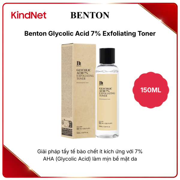 Benton Glycolic Acid 7% Exfoliating Toner