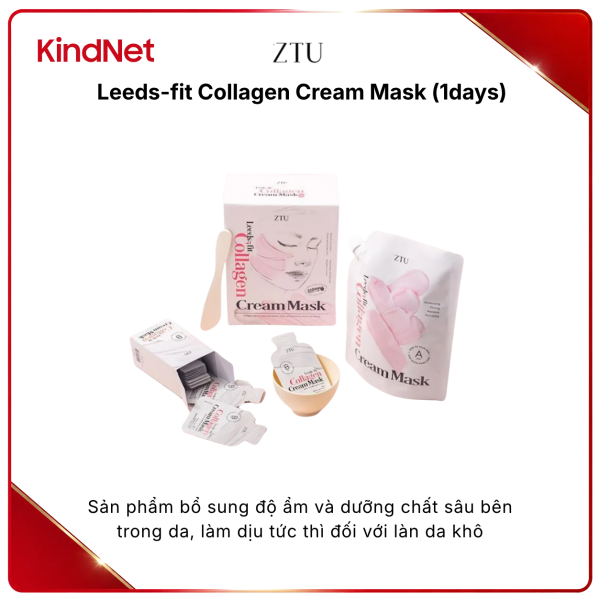 ZTU Leeds-fit Collagen Cream Mask (1day)