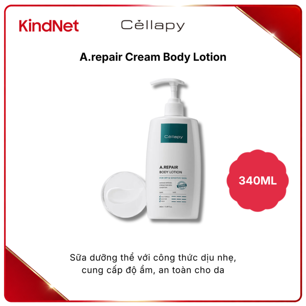 Cellapy A.Repair Cream Body Lotion 340ML