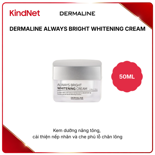 DERMALINE ALWAYS BRIGHT WHITENING CREAM