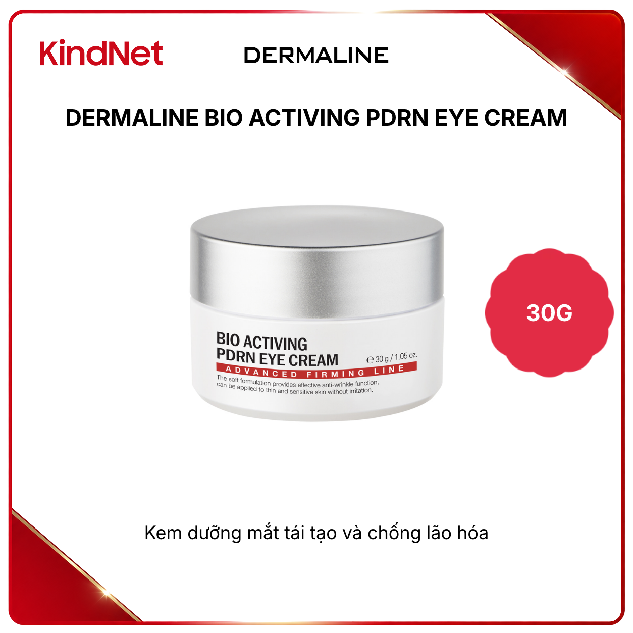 DERMALINE BIO ACTIVING PDRN EYE CREAM