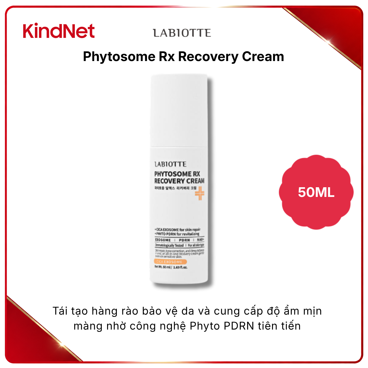 Labiotte Phytosome Rx Recovery Cream 50ML