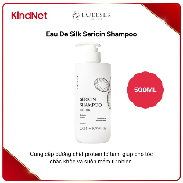 Eau De Silk Sericin Shampoo 500ml