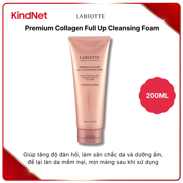 Labiotte Premium Collagen Full Up Cleansing Foam 200ML