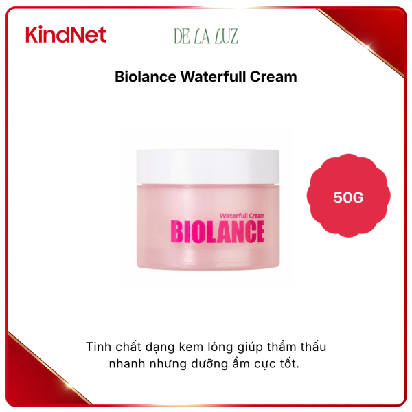 Kem dưỡng ẩm chuyên sâu Biolance Waterfull Cream