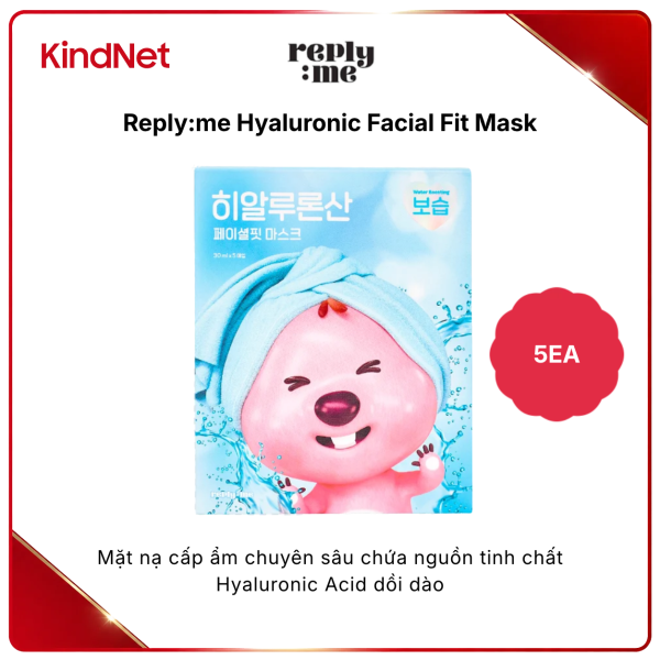 Reply:me Hyaluronic Facial Fit Mask