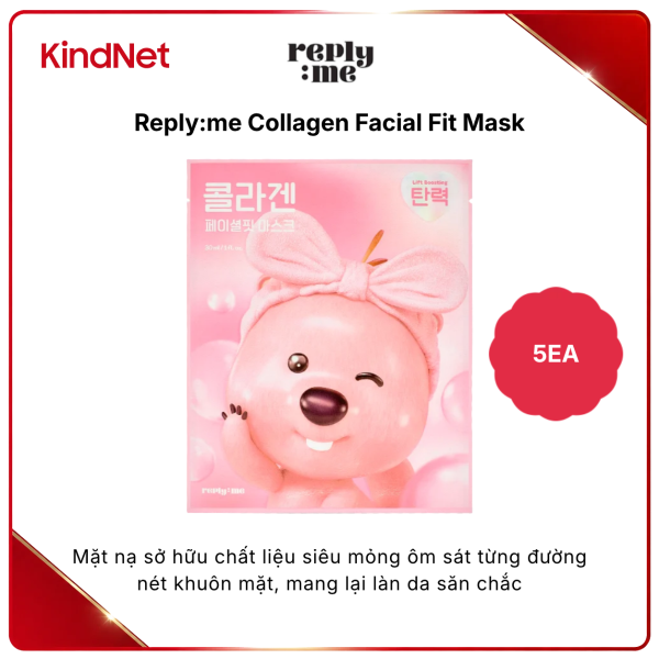Reply:me Collagen Facial Fit Mask