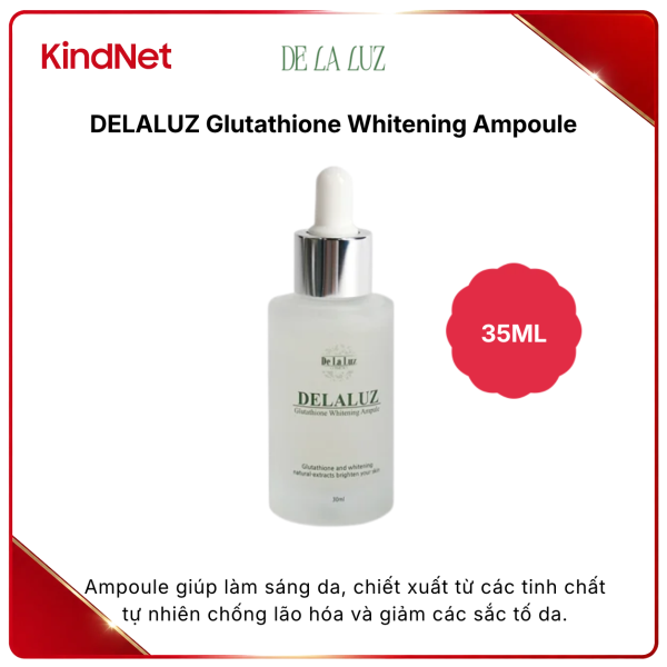 Tinh Chất Dưỡng Trắng Da DELALUZ Glutathione