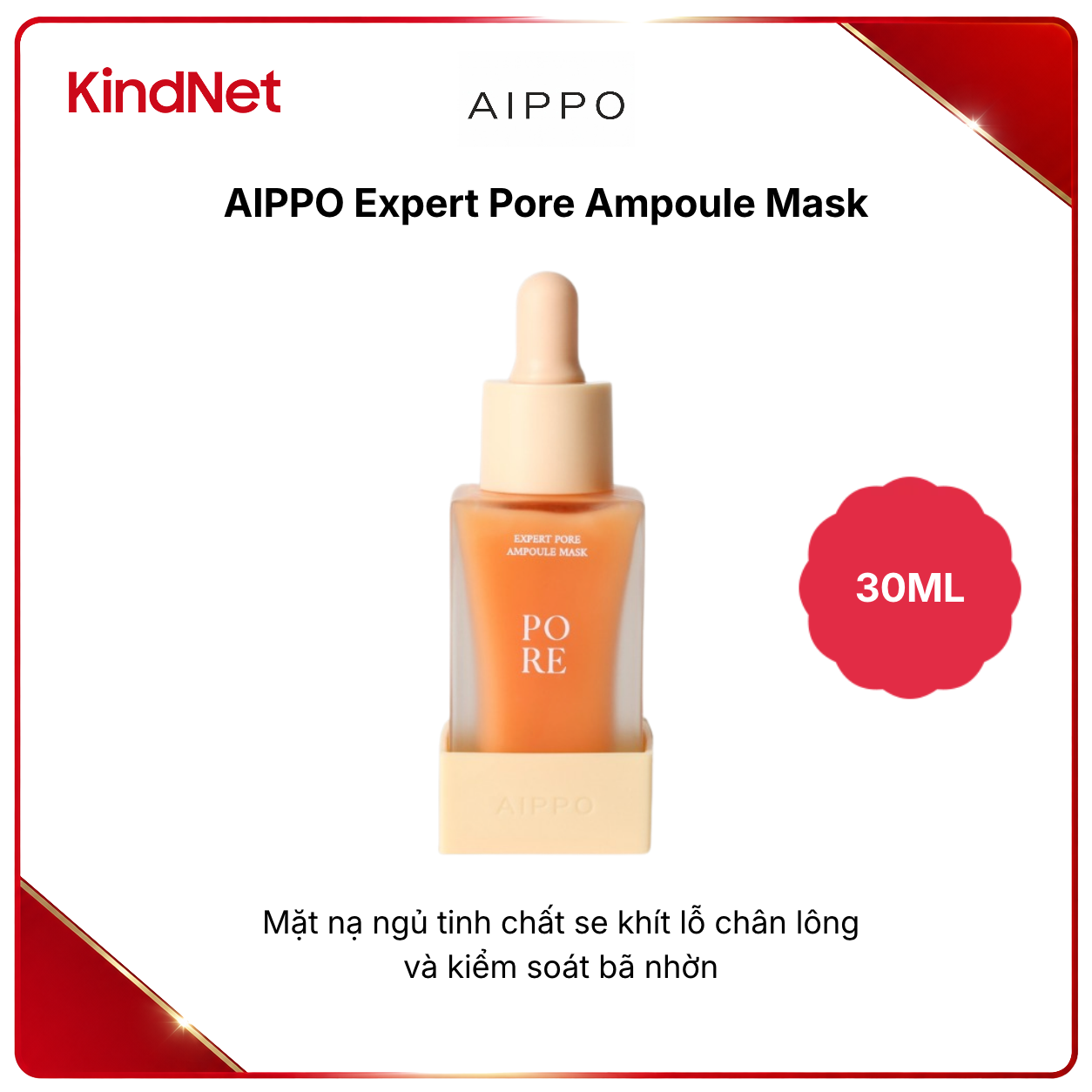 AIPPO Expert Pore Ampoule Mask