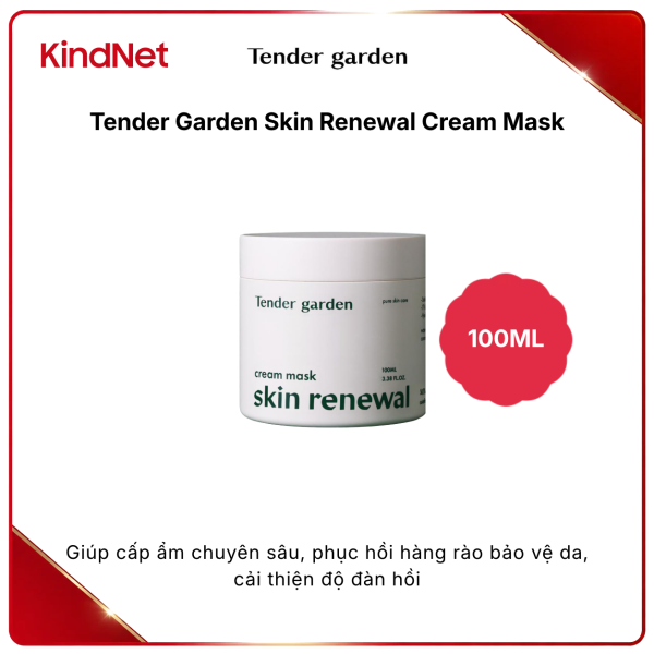 Tender Garden Skin Renewal Cream Mask (Camellia PDRN Solution 2%  + 110 Billion Exosome)
