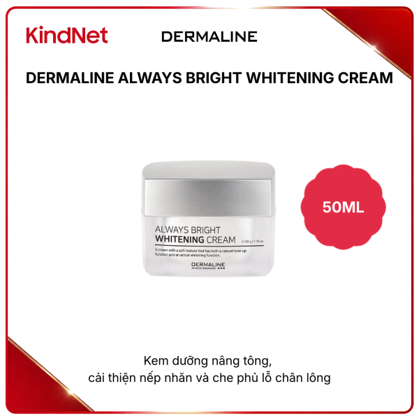 DERMALINE ALWAYS BRIGHT WHITENING CREAM