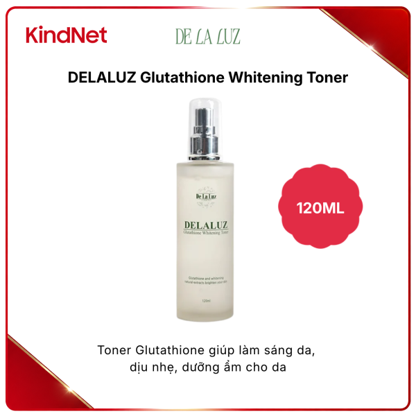 Toner Nước Dưỡng Trắng Da DELALUZ Glutathione