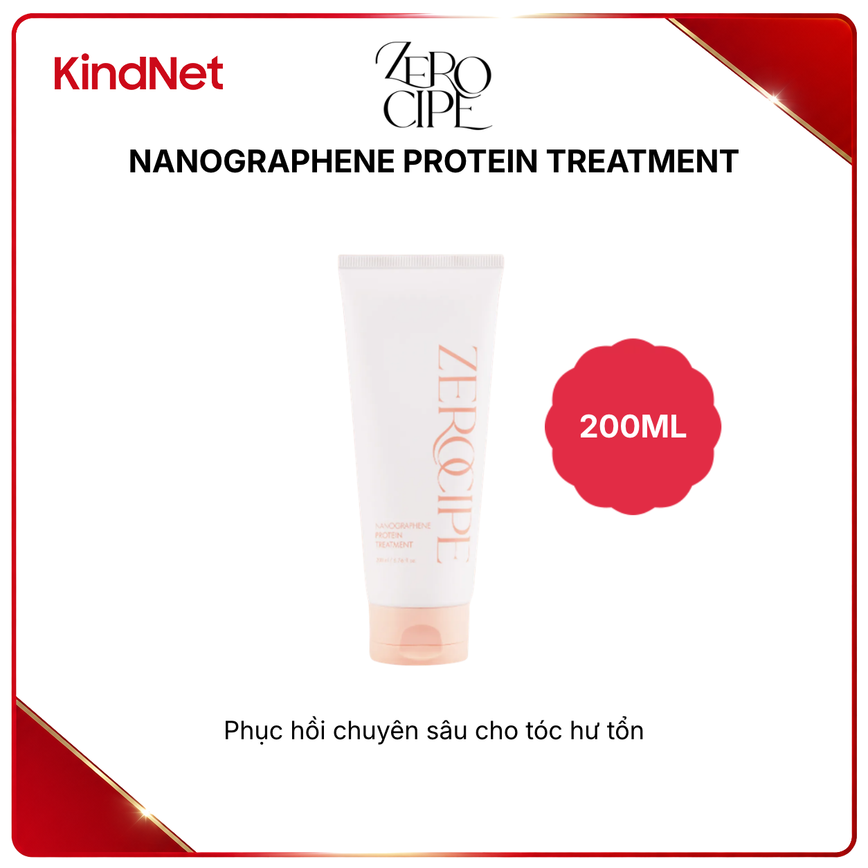Zerocipe Nanographene Protein Treatment/Conditioner 200ML