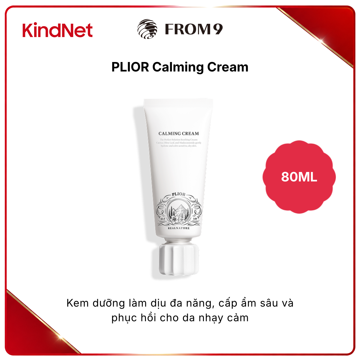 PLIOR Calming Cream 80ML