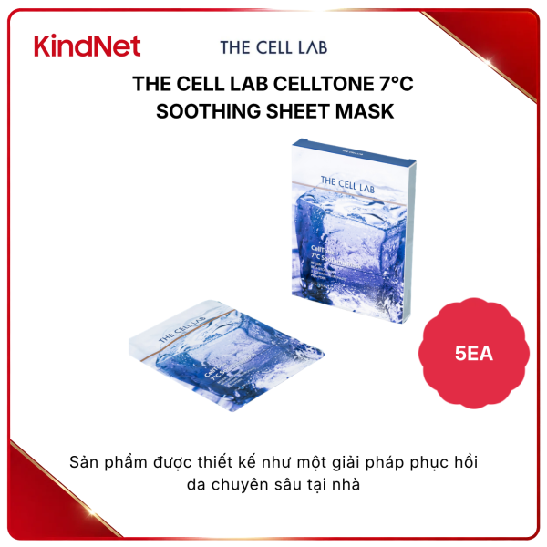 THE CELL LAB CELLTONE 7°C SOOTHING SHEET MASK