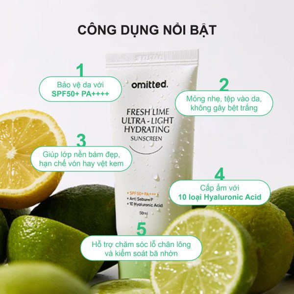 Alternative view of Omitted Fresh Lime Ultra-Light Hydrating Sunscreen